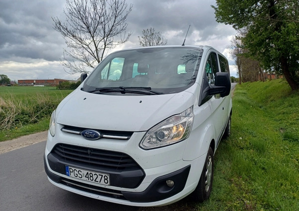 Ford Transit Custom cena 69900 przebieg: 153000, rok produkcji 2016 z Gostyń małe 137